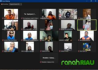 SARMMI bersama GERHANA Timor Leste kerjasama selenggarakan Webinar Internasional pecinta Alam